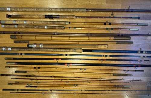 Job lot fishing rods - job,