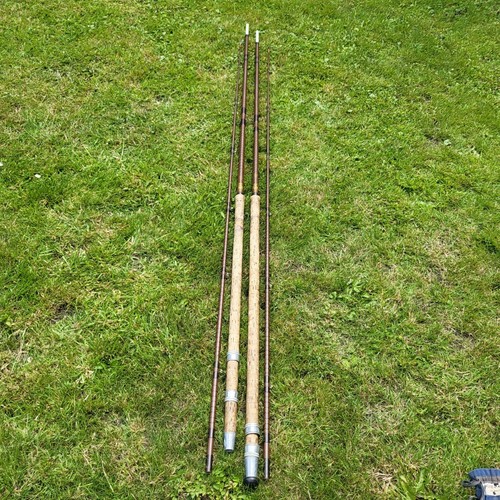 Vintage carp fishing - vintage, rods